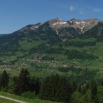 Panoramablick Walgau